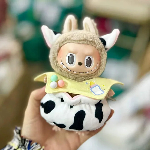 Mini peluche vestiti bambola accessori vestito per Corea Kpop Exo Labubu V1 V2 - Foto 5 di 32