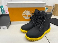 Timberland Heritage 6" Waterproof Boots - Women's US 6 - Black / Yellow