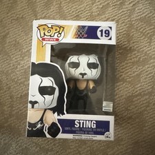 Funko POP! WWE Sting #19 Vinyl Figure DAMAGED BOX