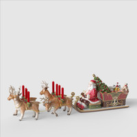 Villeroy & Boch Christmas Toys Memory Santa's Schlittenfahrt - 6500 -