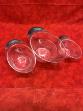SET OF 3 PAMPERED CHEF EASY-READ PLASTIC NESTING MEASURING CUPS