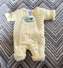 Baby Merlin's Magic Sleepsuit 3-6 Months Yellow Stars Cotton Suit MSSC-CS