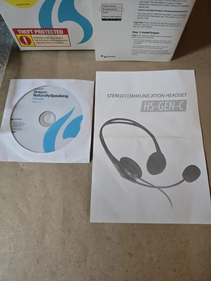 Nuance Dragon Naturally Speaking 13 Home Speech Recognition Software Please Read - Image 3 of 4