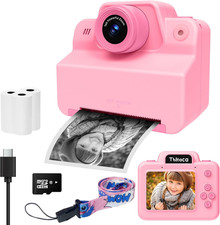 Kids Camera Instant Print Camera for Kids, Toddler Instant Camera for 3 4 5 6 7