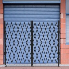 Flexible Folding Security Gate Rolling Expanding Security Barricade Door 1.6 3m