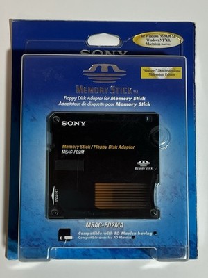 Sony Memory Stick Vtg Floppy Disc Interface Adapter Memory Stick (MSAC-FD2MA)