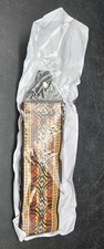 Vintage Woven Camera Strap Boho Hippie 70s Style Red Orange Adjustable SLR