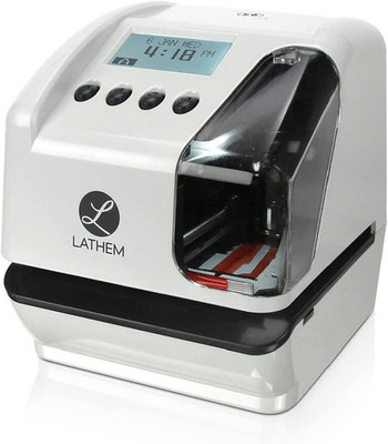 Lathem LT5000 Electronic Multi-Line Date and Numbering Document Stamp Time Clock