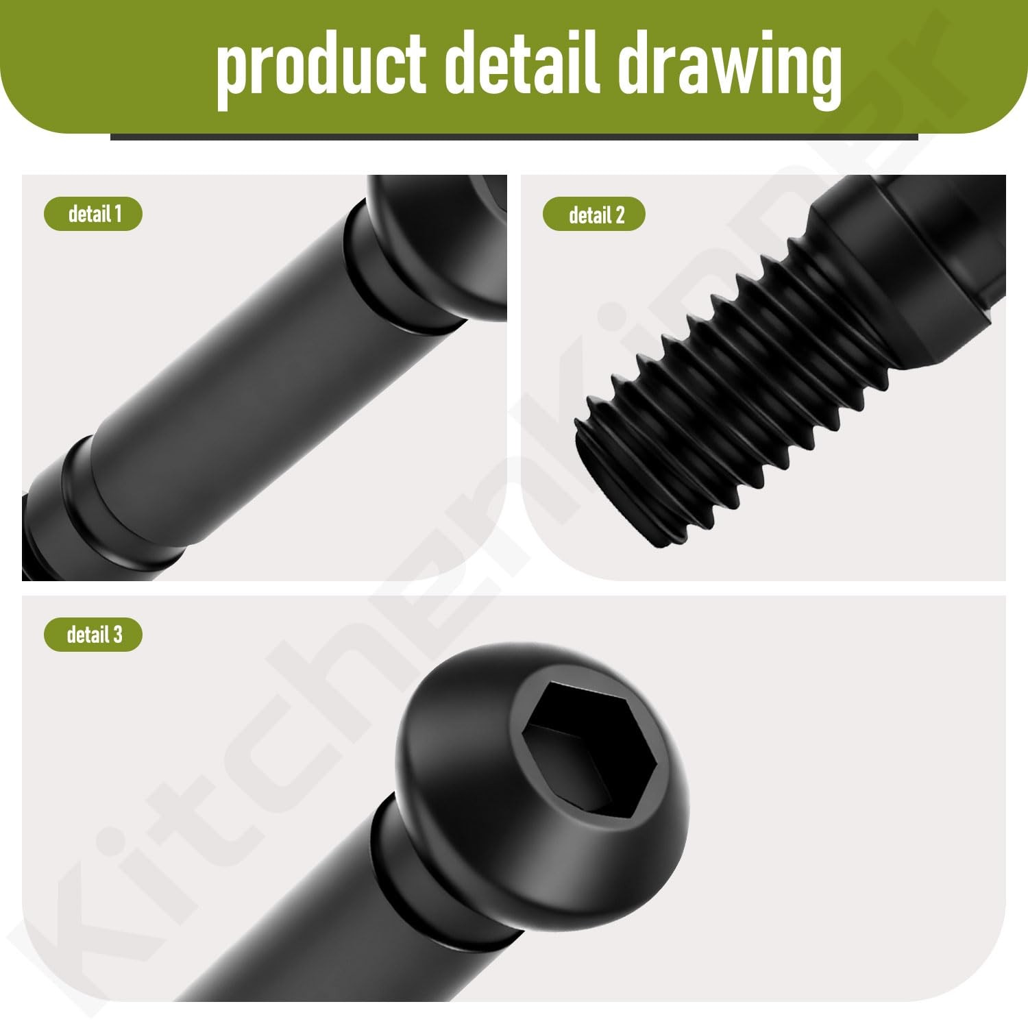 ASP2400D 2-Stage Snow Blower Shear Pin Set for EGO 24 in Self-Propelled 2-Sta...