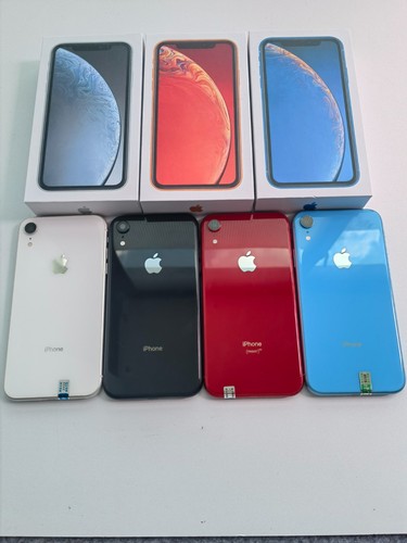 Excellent Apple iPhone XR - 64/128/256GB unlocked all color smart phone - Picture 3 of 12