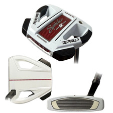 TaylorMade Tour Issued Custom Spider Ex White Putter, Slant Neck, 36in
