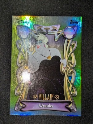 2025 Topps Disney Wonder - Ursula #176 - (Green Holo Foil) | eBay