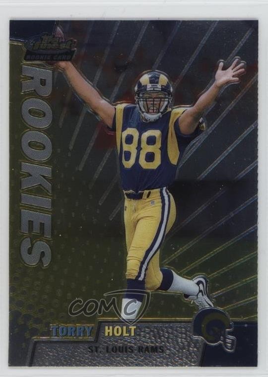 1999 Topps Finest Rookies Torry Holt #175 09j5