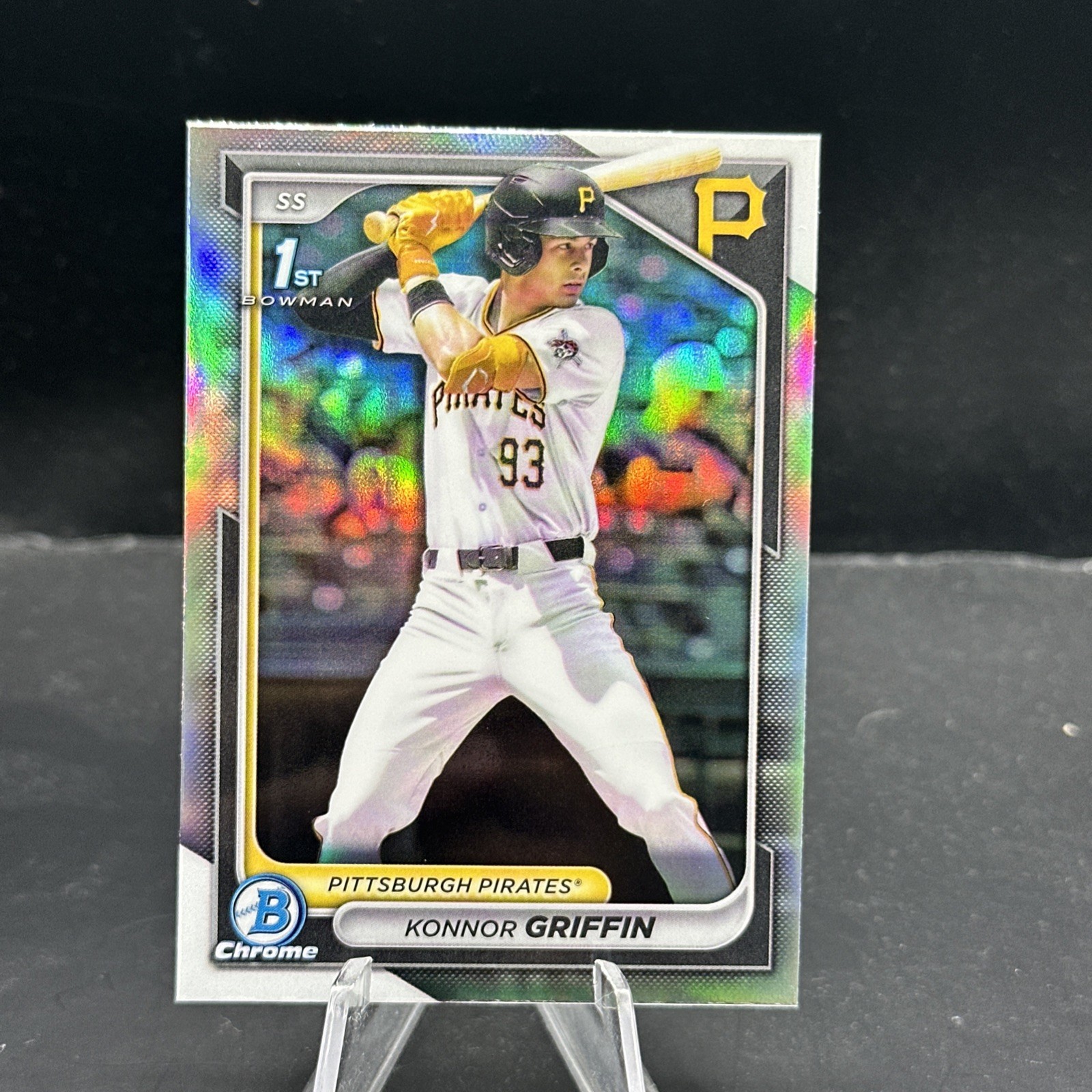 2024 Bowman Chrome Draft Konnor Griffin 1st Chrome Refractor Pirates