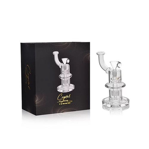 Crystal Series by HPG - 7.5" Low Profile Matrix Perc Water Pipe - Bild 1 von 3