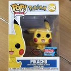Funko Pop! Games Pokémon Pikachu #842 Diamond Limited Funko 2021 Fall Con