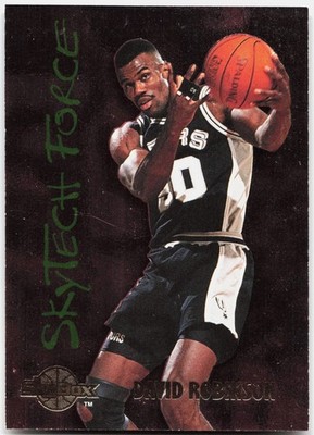 David Robinson - 1995 SkyBox SkyTech Force Insert Spurs NBA