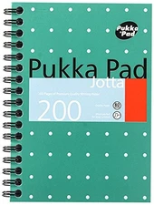 Pukka Pads JM036 A6 Jotta Pad Wire Ruled 200 Page Metallic PK3