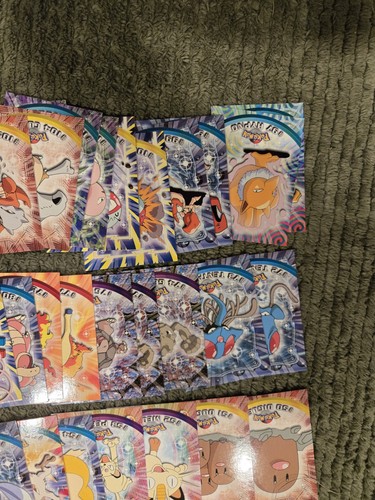 Pokemon Topps Cards Series 1 incomplete missing 14 cards - Picture 10 of 13