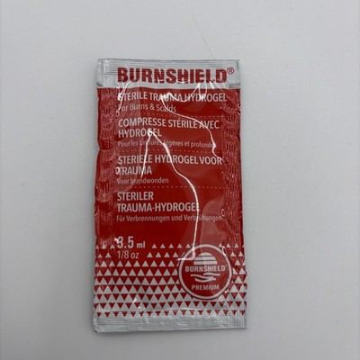 Burnshield Burn Blot Hydrogel Gel Beutel 3,5g | Notfall Verbrennungen Verbrühung Behandlung
