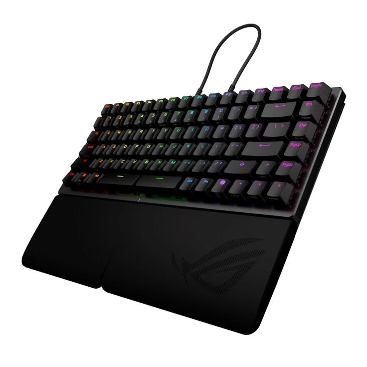 Asus tastiera Gaming ROG Falcata USB Bluetooth LED RGB 75% Nero - Immagine 3 di 4