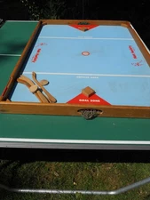 Vintage CARROM NOK HOCKEY 1960s 35" x 48" Pucks Sticks