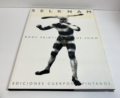 Selk’nam Body Painting Im Schnee 1923 Selknam Hardcover DJ sehr selten - Bild 2 von 7