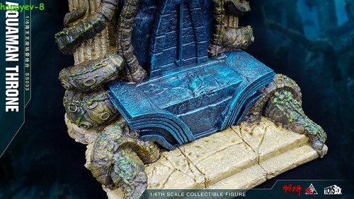 Neu 1/6 Scale Thron Szene Plattform Soldat DC Aquaman 12 Zoll Spielzeug (ohne Figur) - Bild 9 von 12