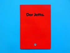 Prospekt / Katalog - VW Jetta I - C, CL, GL, CLI, GLI und Formel E - 08/81