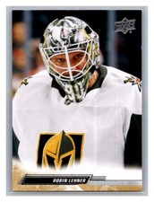 2022-23 Upper Deck Hockey #183 Robin Lehner Vegas Golden Knights Series 1