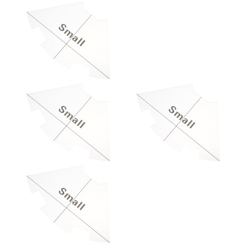 4 PCS Patchwork Ruler Quilting Rulers and Templates Quilling Tool eBay