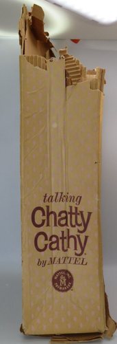 Chatty Cathy doll Mattel 1960 Brunette Hair Blue Eyes W/ Box - Picture 7 of 11