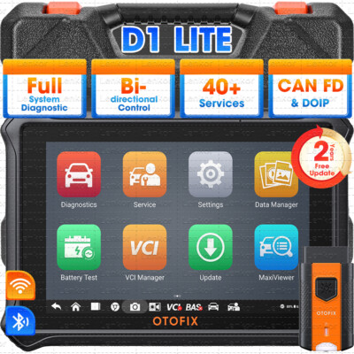 2025 OTOFIX D1 Lite Car Bidirectional Scanner Full System Diagnostic Coding Tool