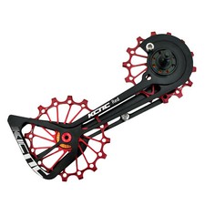 KCNC Road Oversize Pulley Wheel Cage For SRAM Red/Force/Rival Mechanical , Red