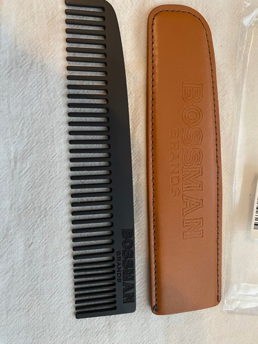 Bossman Brands 6.25" beard and moustache comb and holder - Picture 2 of 2
