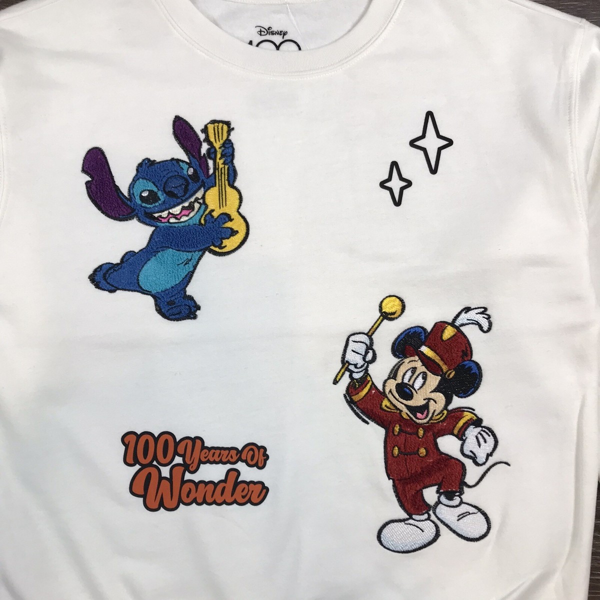 パーリーゲイツ　　WONDER / MICKEY　ディズニー100周年シャツ Amazon.com: Disney 100 Years of Wonder Mickey & Minnie