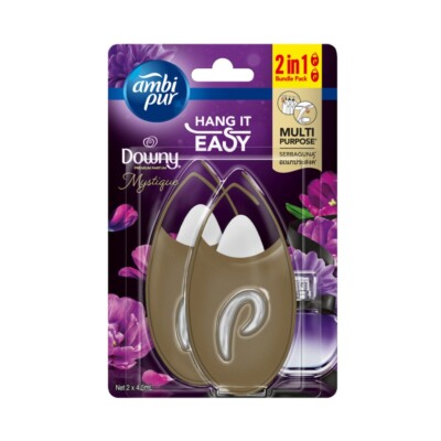 Ambi Pur Fragrance Freshener Downy Mystique Premium Parfum 4.5 ml x 2