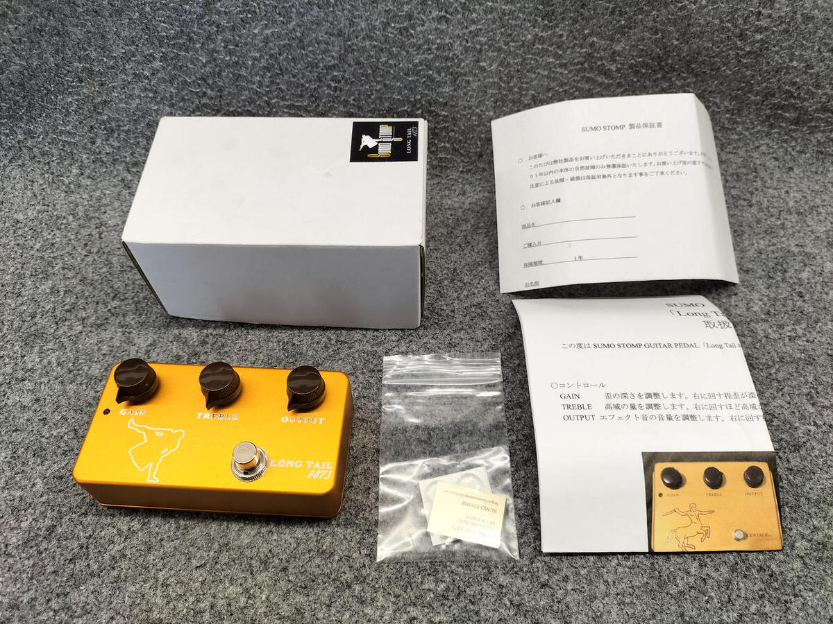 SUMO STOMP LONG TAIL #873 Overdrive Guitar Effect Pedal | eBay SUMO STOMP LONG TAIL #873 Overdrive Guitar Effect Pedal | eBay