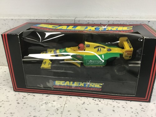 Scalextric slot Car C.142 Ford Benetton F1 Boxed unused Exceptional Car - Picture 6 of 7