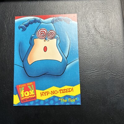 JB4 Fox Kids Network 1995 Fleer #13 The Tick Hypnotized Hyp No Tized