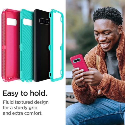 Für Samsung Galaxy S10/S10E/S10 Plus Hybrid Hülle Stoßfest Robust Cover - Bild 42 von 69