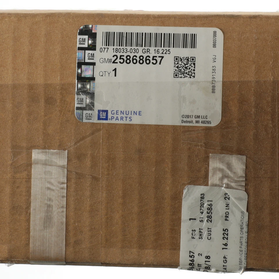 OEM NUEVO GM PART techo lateral del conductor tira climática superior 2003-2009 Hummer H2 25868657 Foto 3 de 3