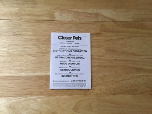 Closer Pets One-Meal Automatic Pet Feeder with Stainless Steel Bowl inserts C100 - Picture 7 of 7
