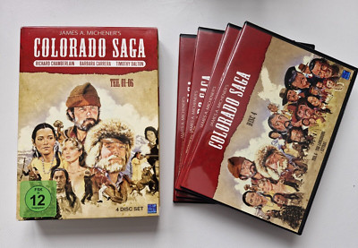 Colorado Saga - Teil 01-06 auf 4 DVDs - Pappschuber - Ohne Kratzer