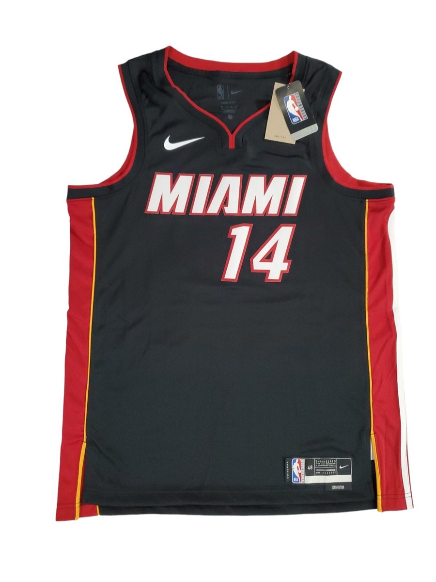 Nike Miami Heat Tyler Herro Black Icon Edition Swingman Jersey