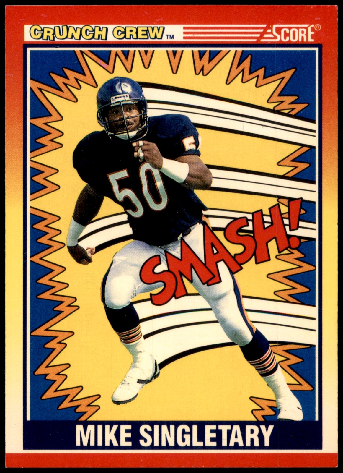 Mike Singletary #554 1990 Score
