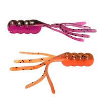 Crappie Wasshoppah Fooled Soft Pack Of 2 Black Black Pink Size:2 Crappie Wasshoppah Fooled Soft Pack Of 2 Black Black Pink Size:2