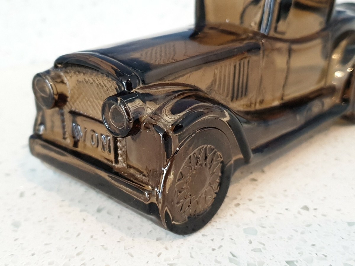 Vintage AVON FOR MEN Antique Car Cologne Bottle Sterling Six After Shave  Antique