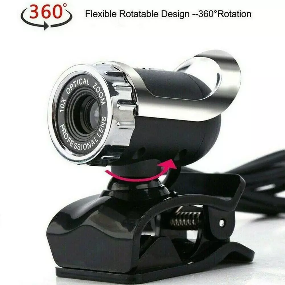 1080P HD Webcam USB Computer Web Camera For PC Laptop AA With