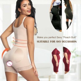 Fajas Colombianas Reductoras Body Shaper Levanta Cola Post Surgery Girdle Corset